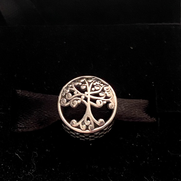 925 silver family tree charm - Picture 1 of 4